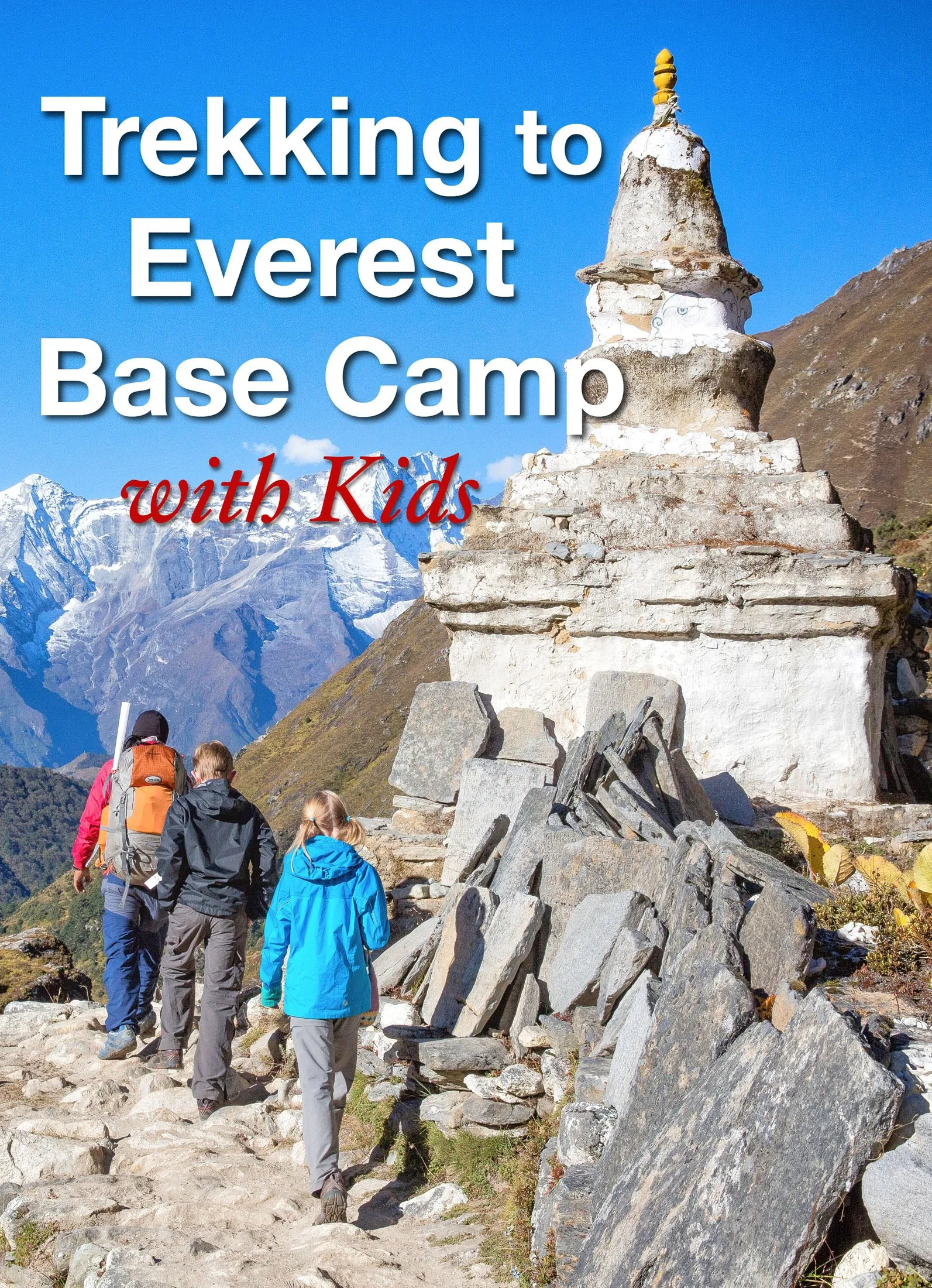 everest base camp with kids