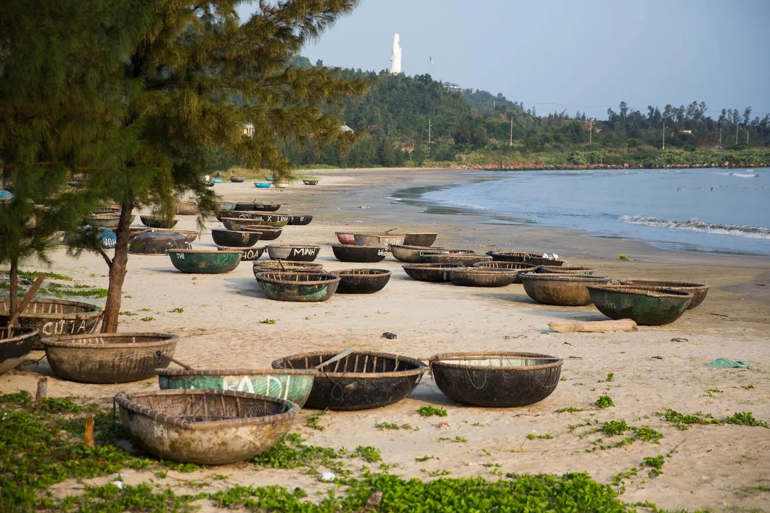 Boats Beach Da Nang