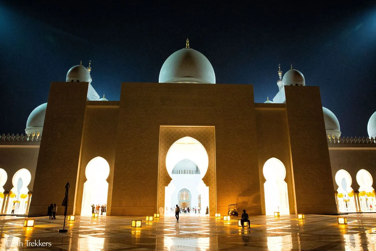 Grand Mosque at Night