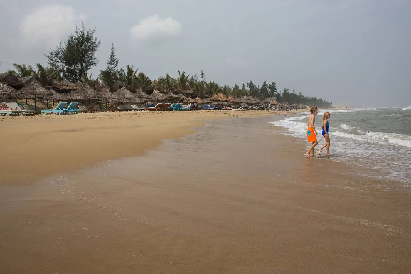 On the Hoi An Beach