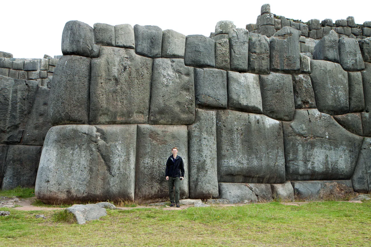 Tim at Sacsaywaman