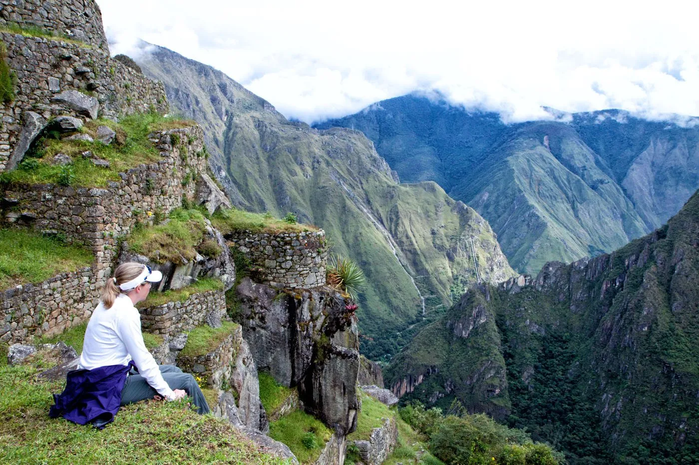 View from Machu Picchu