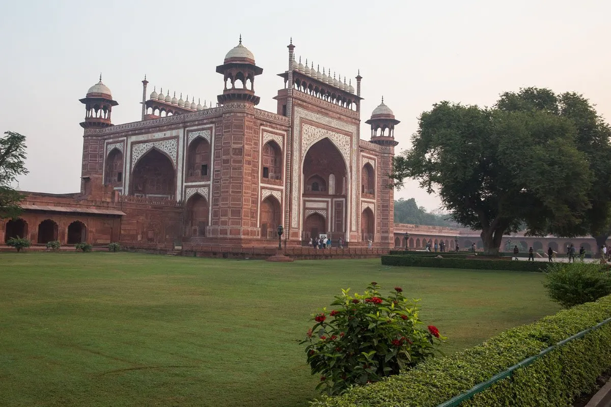 Entrance to the Taj Mahal