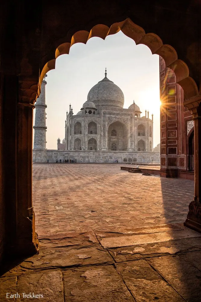 Taj Mahal at Sunrise