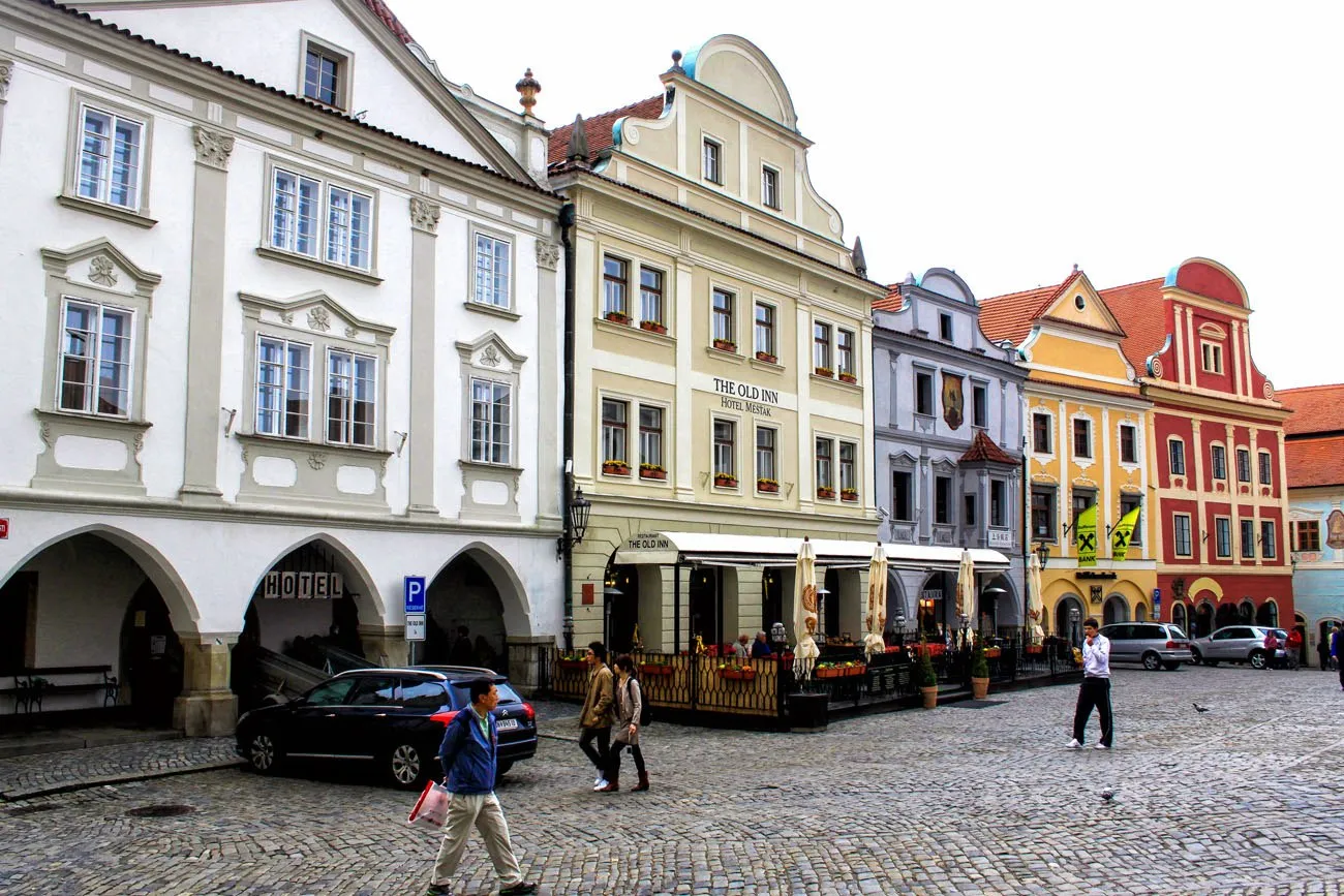 Cesky Krumlov Square