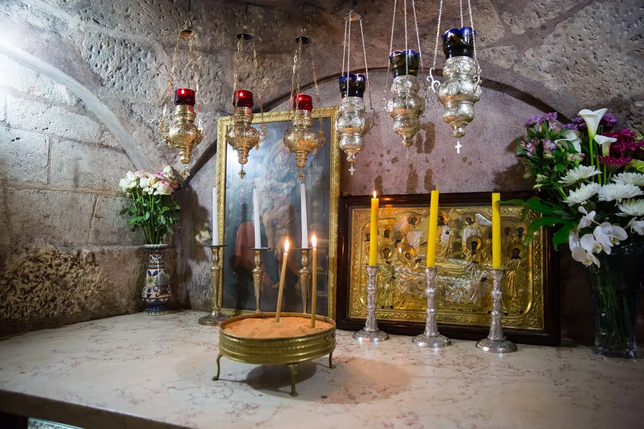 Inside Tomb Virgin Mary Best things to do in Jerusalem