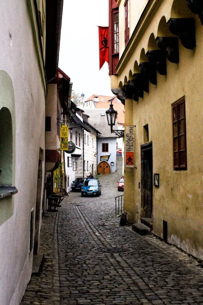 Street Cesky Krumlov