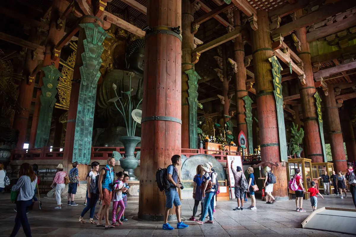 Inside Great Buddha Hall