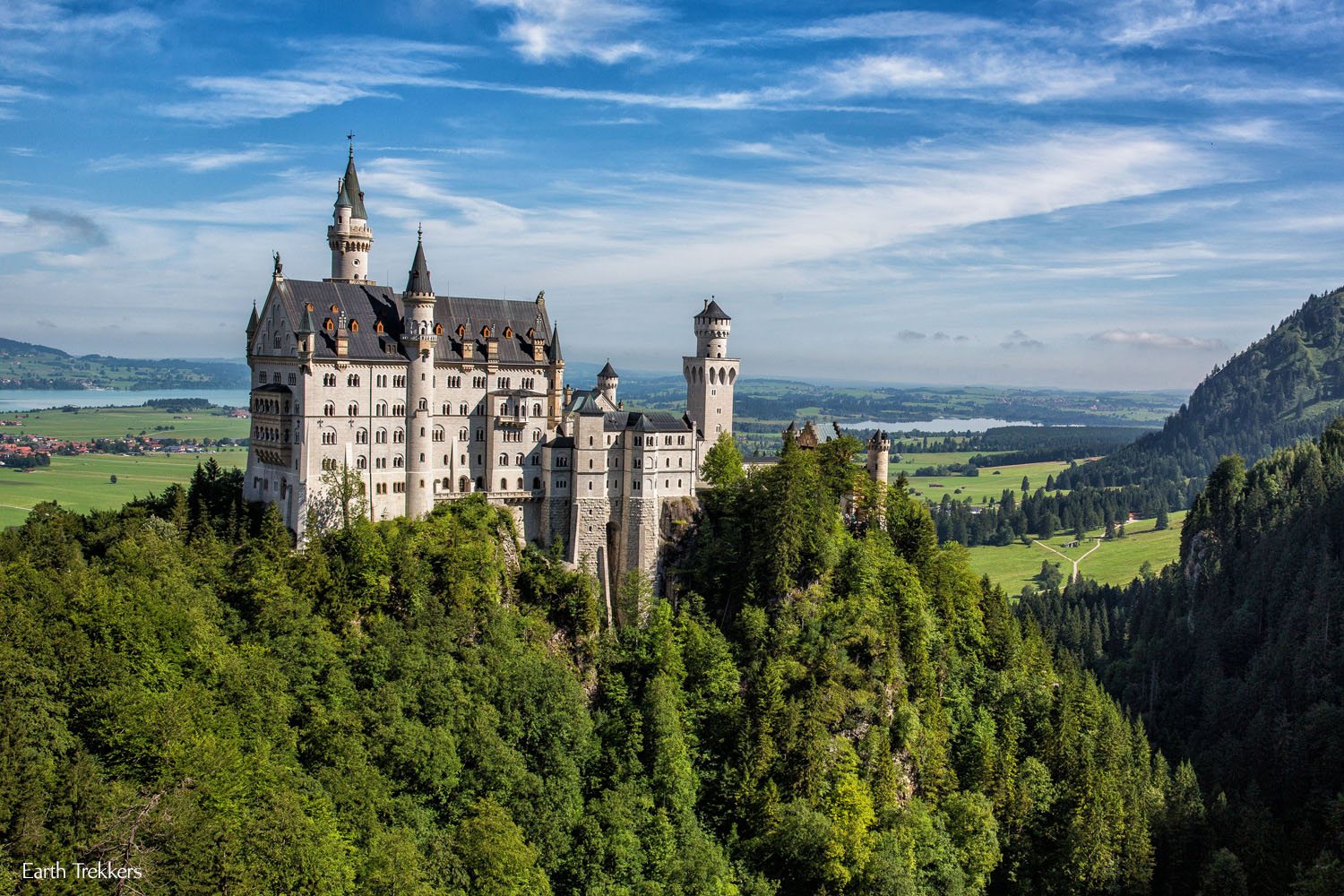 Мюнхен замок Людовика баварского