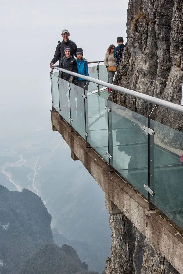 Glass Walkway Tianmen