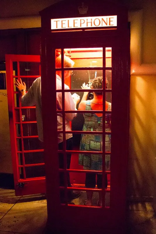 Prohibition Phone Booth