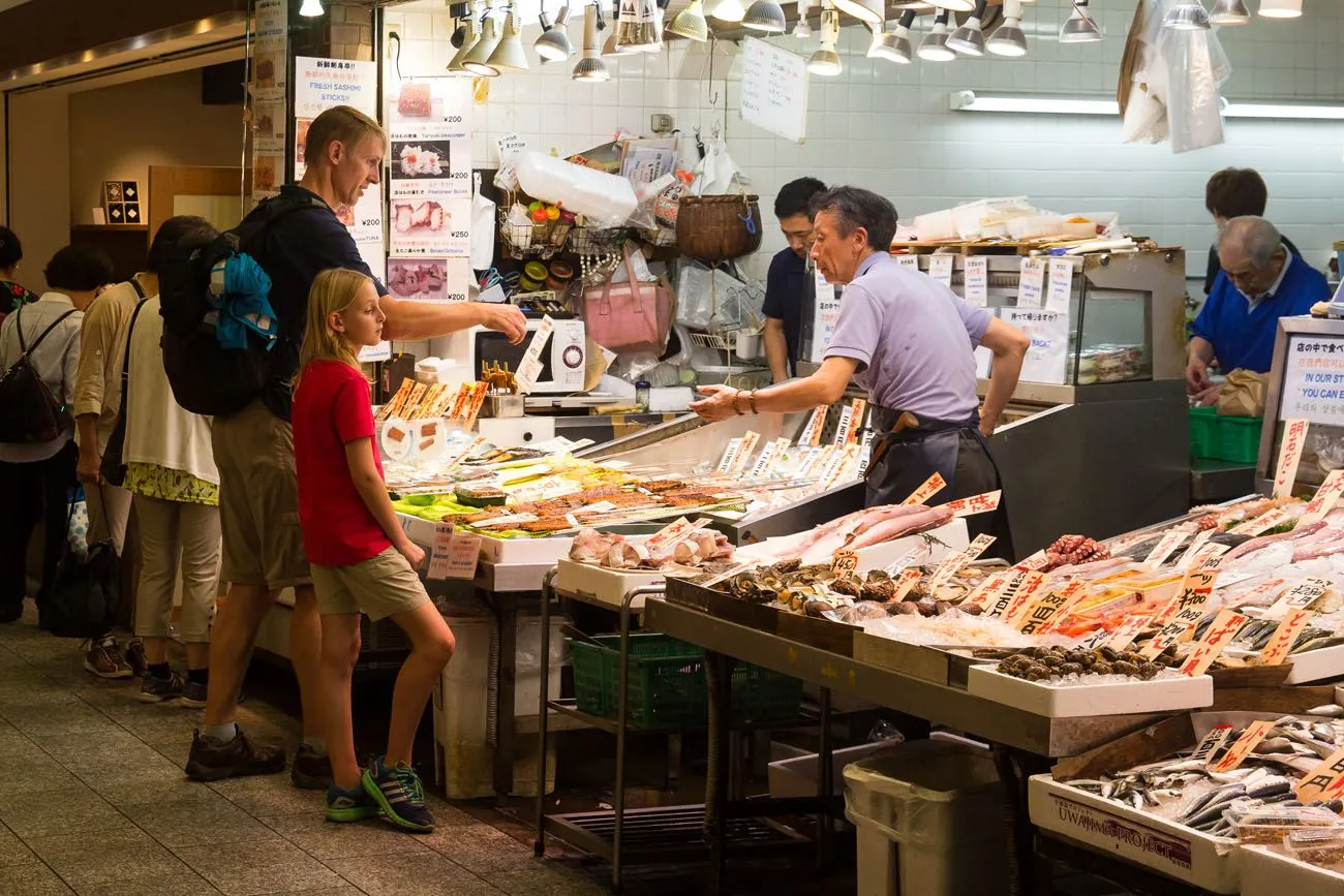 Shopping Nishiki Market