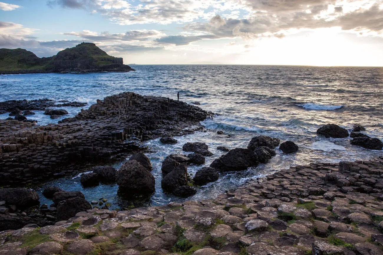 Giants Causeway Silhouette 