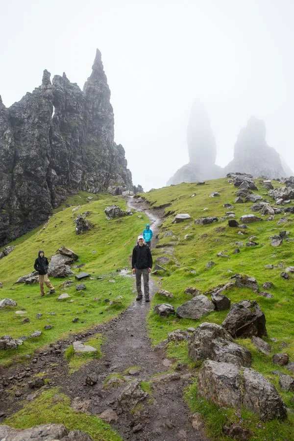 Isle of Skye in the rain