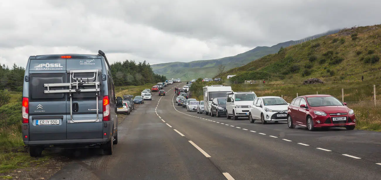 Old Man of Storr Parking