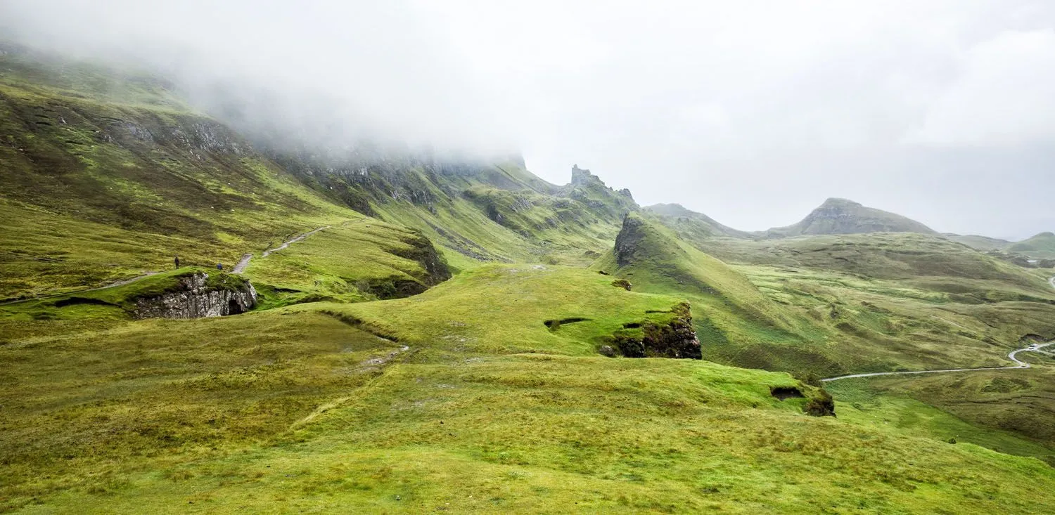 Quiraing hike rain