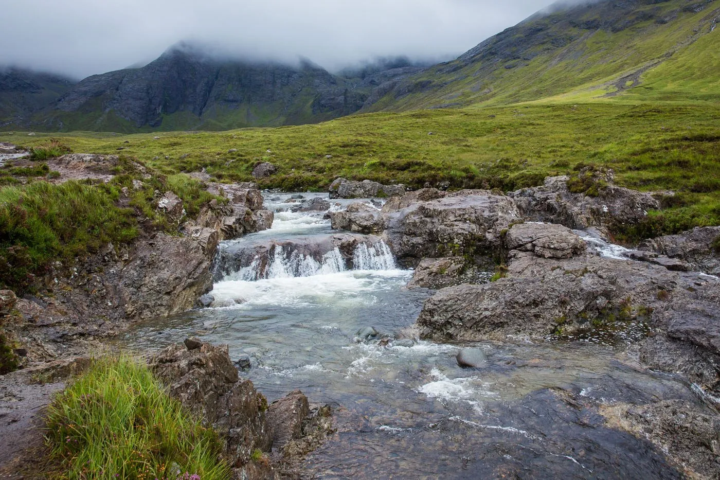 Fairy Pools in the Rain