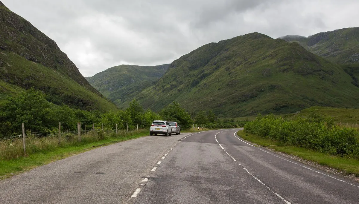 Kintail Saddle Hike Parking