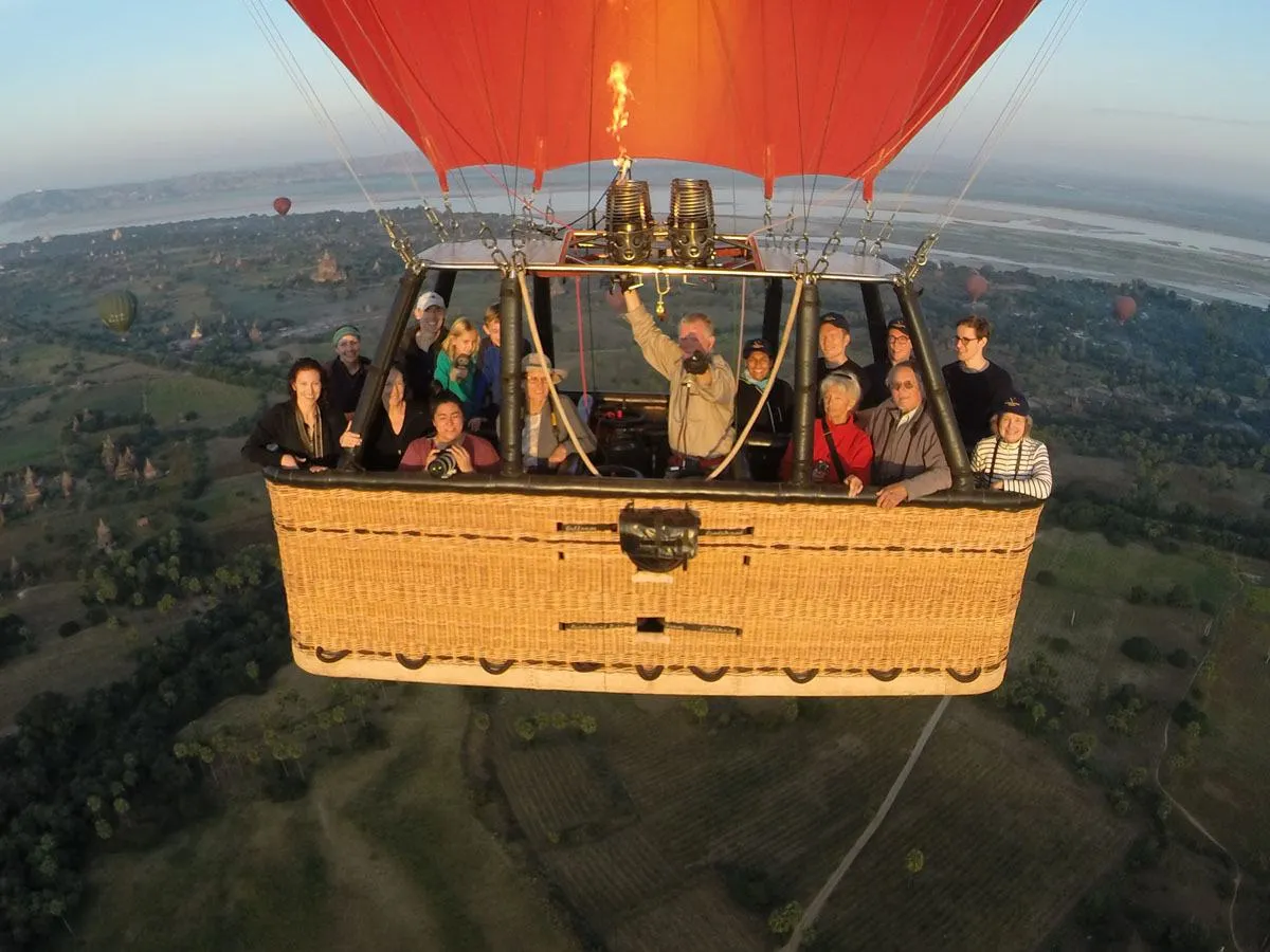 Balloon over Bagan