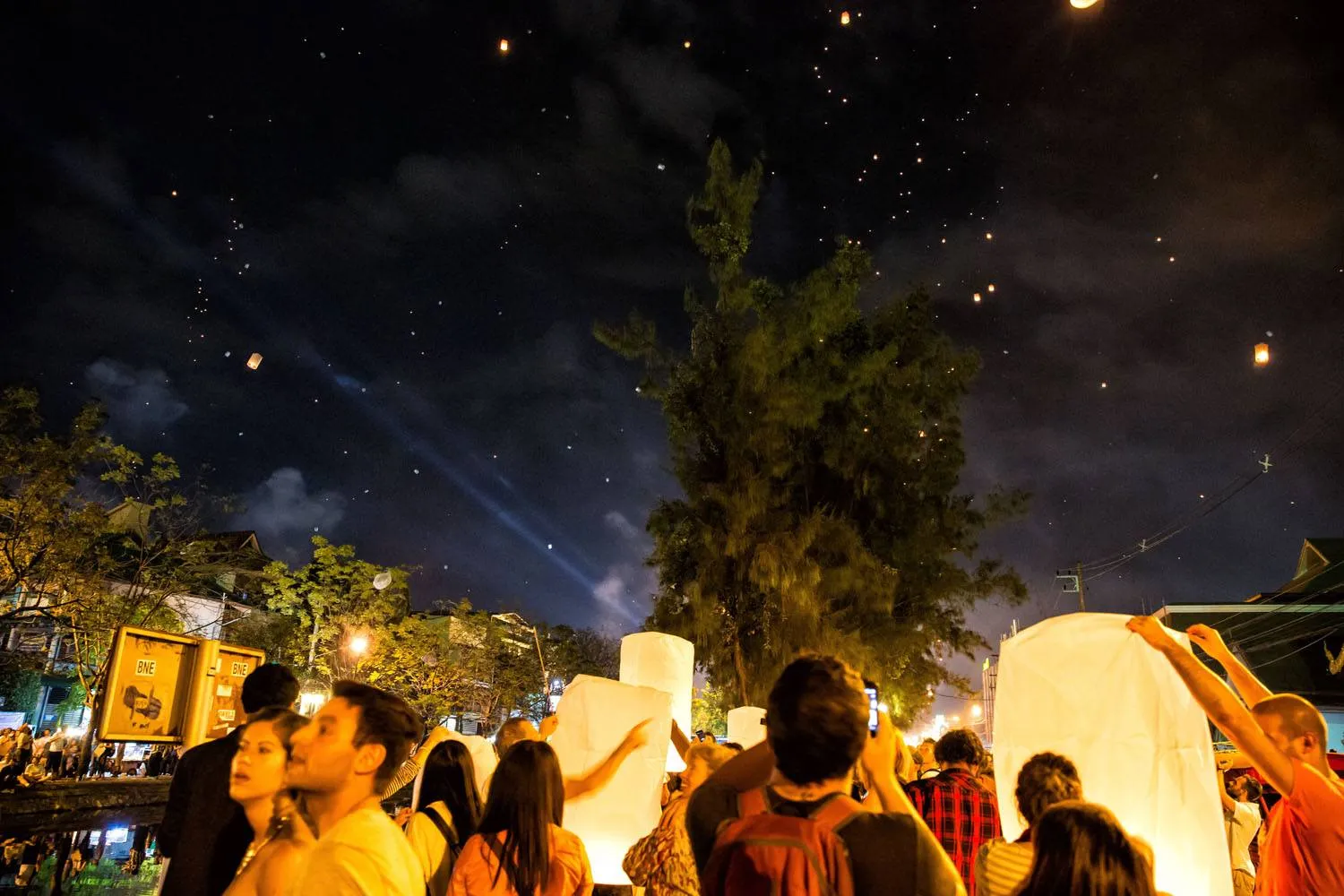 Chiang Mai Lanterns New Years Eve