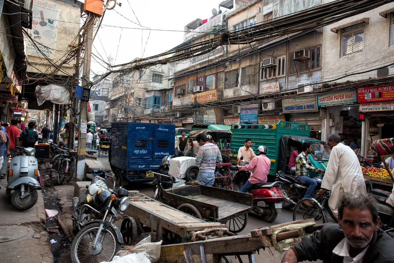 Delhi Street India