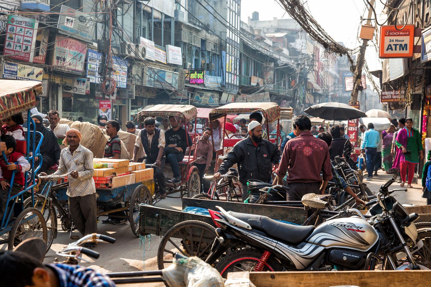 Walking Through Chaotic Old Delhi, India | Earth Trekkers