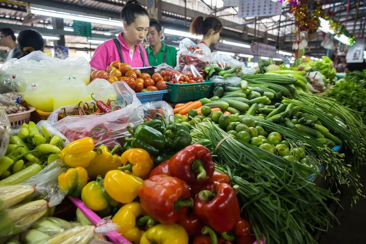 Thai market