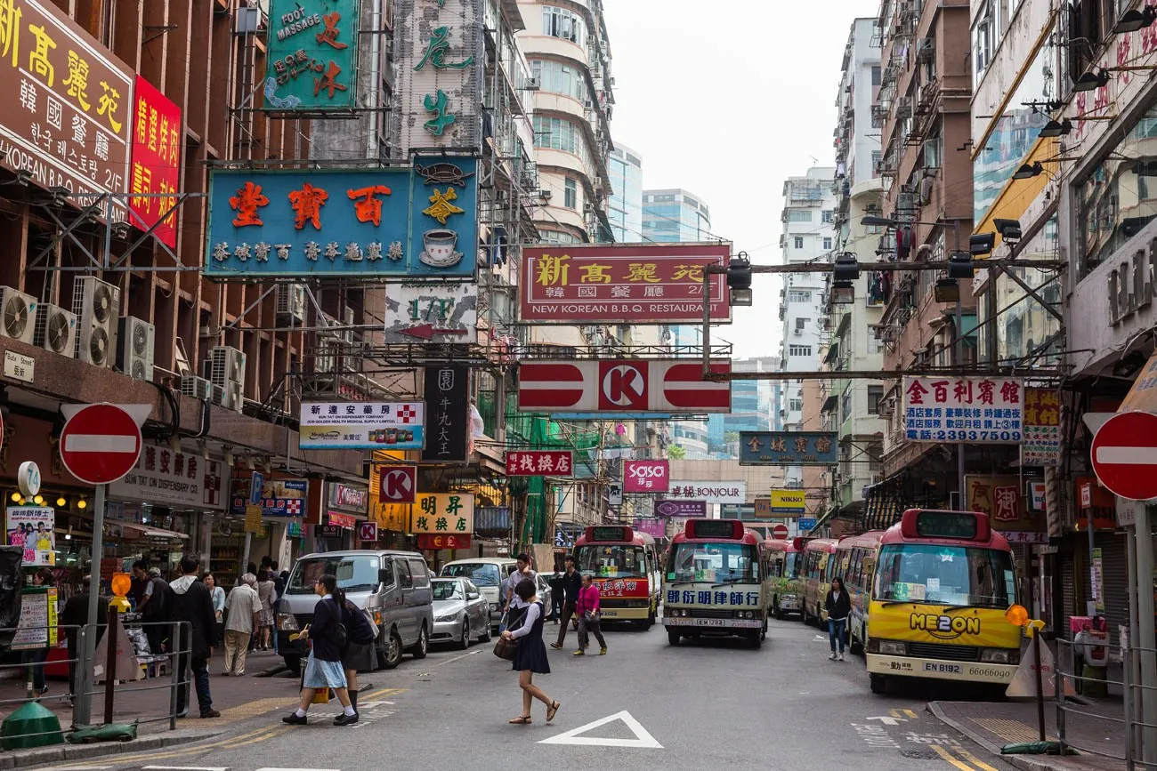 Mong Kok signs