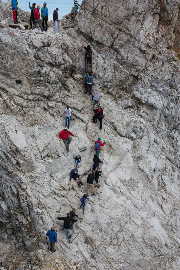 Climbing Zugspitze