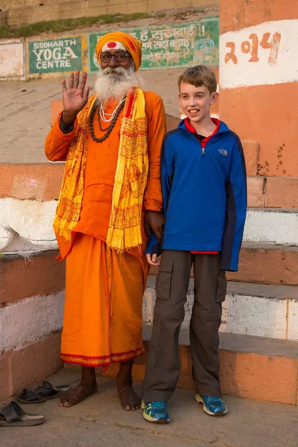 Tyler and a Sadhu