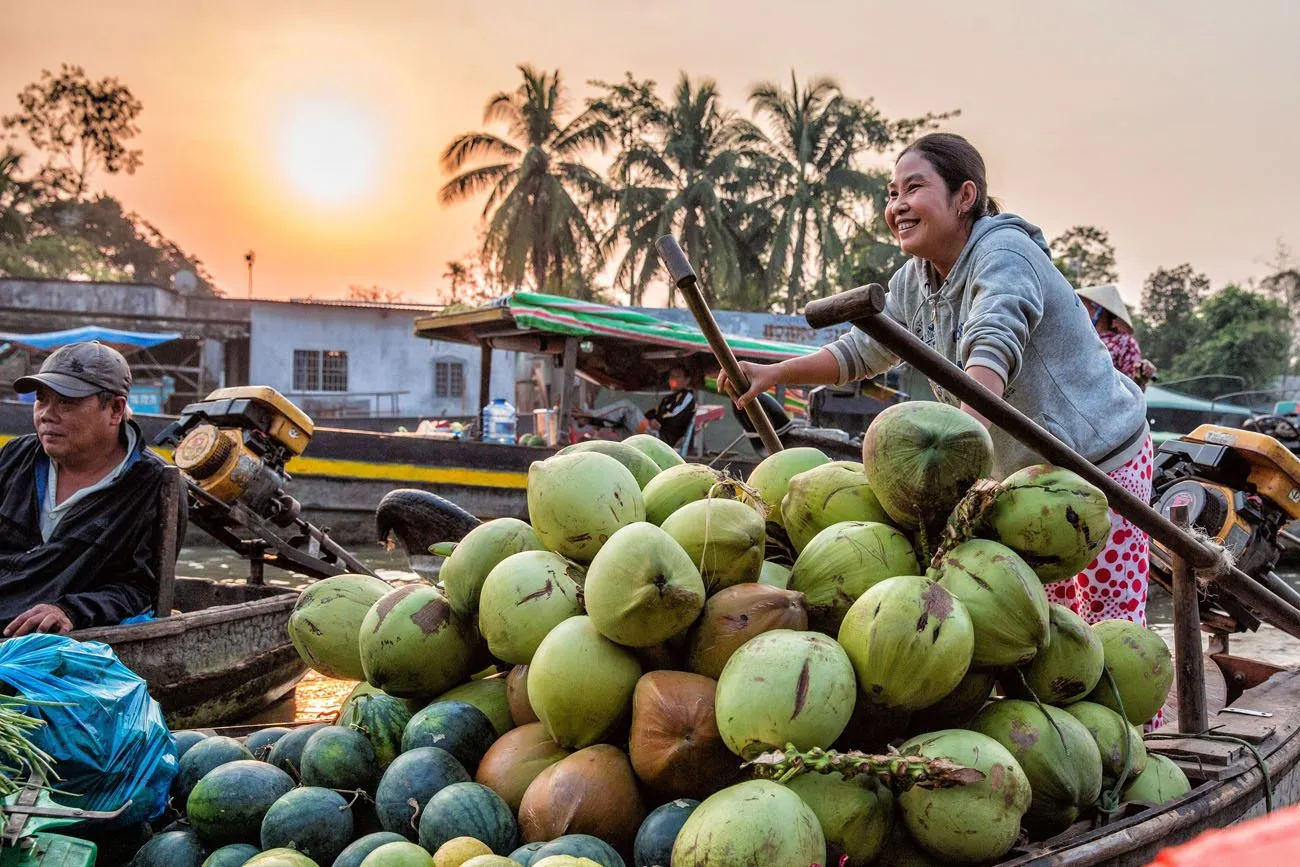 Happy Lady Vietnam