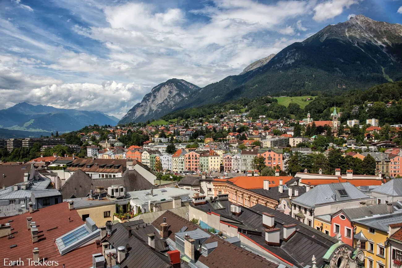 Overlooking Innsbruck