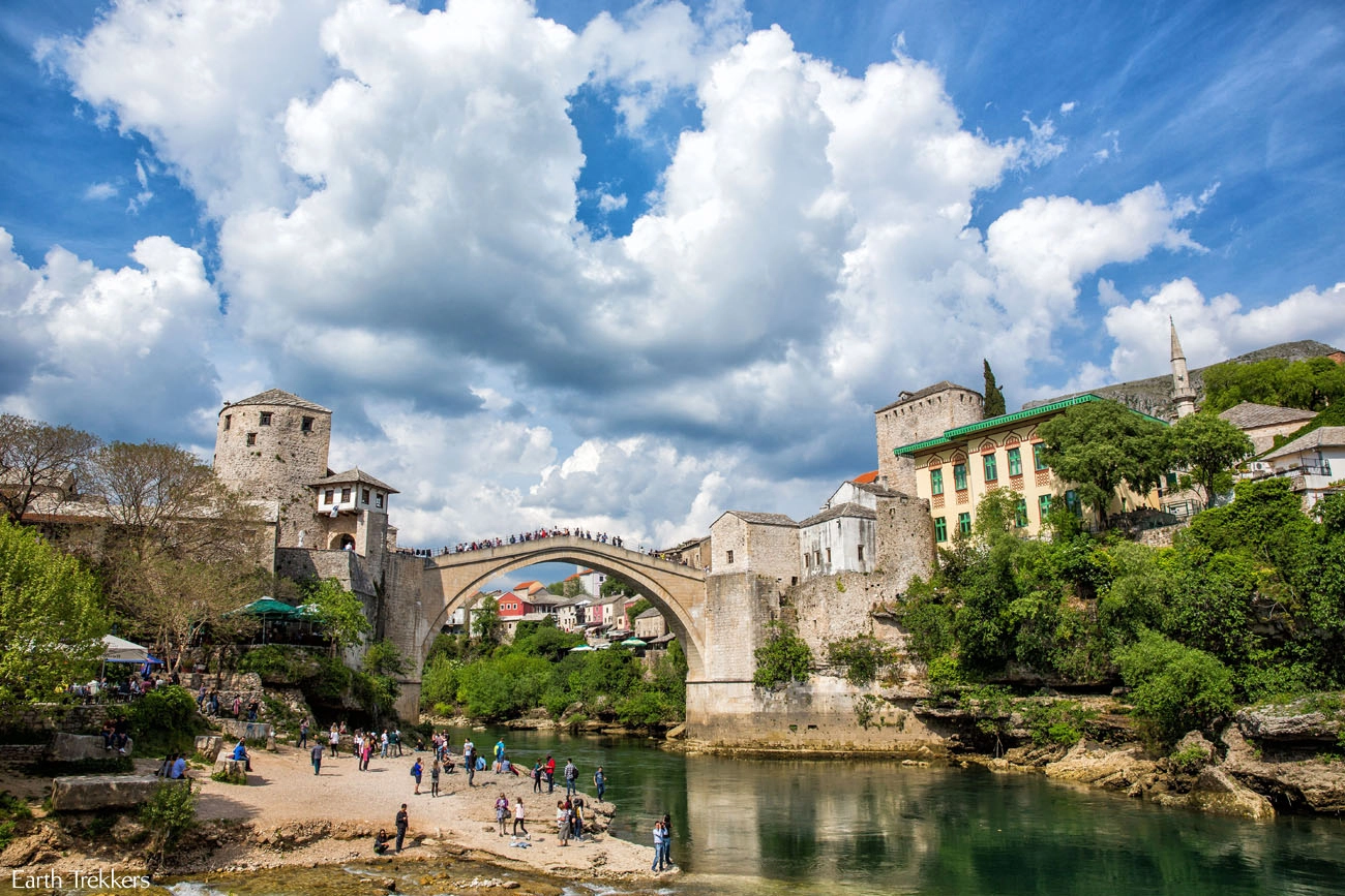 Stari Most in April