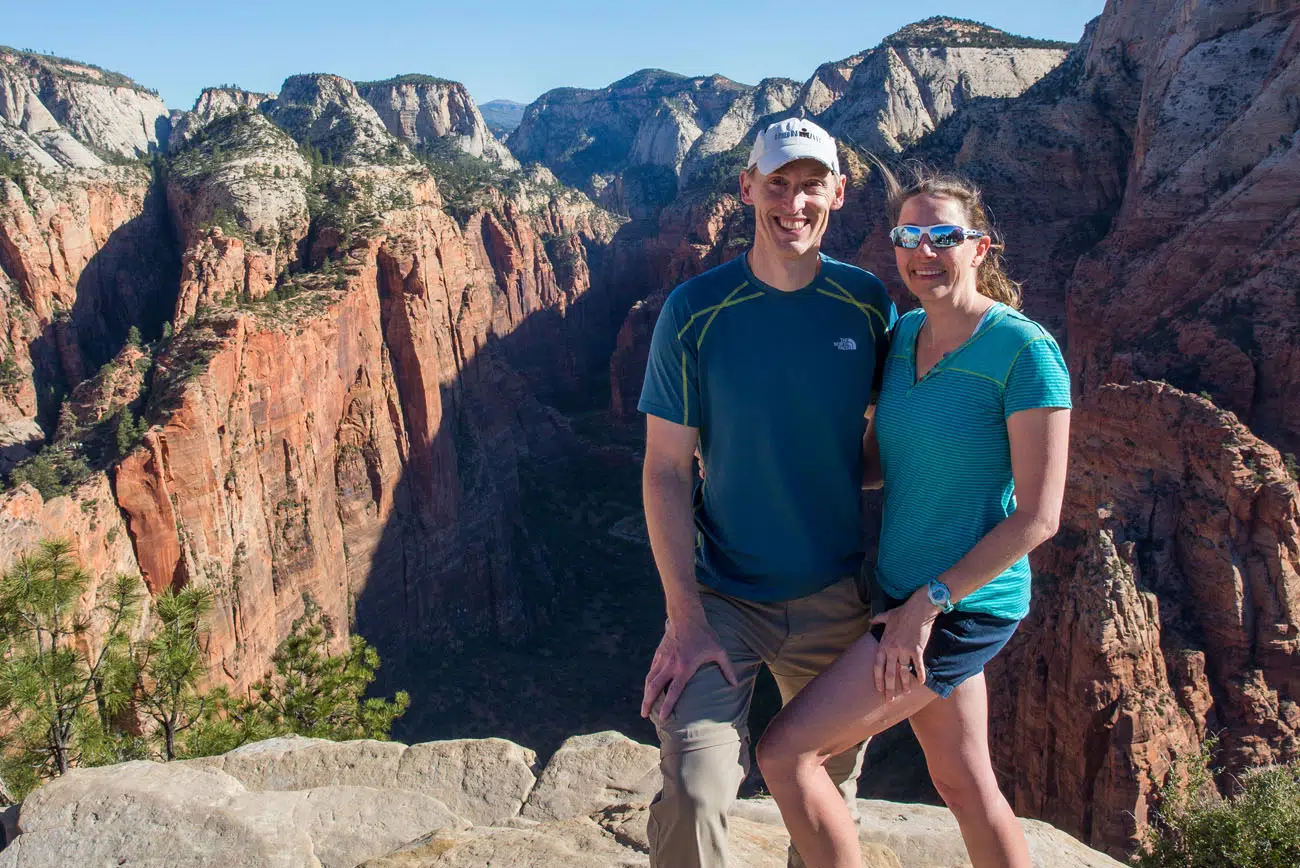 Tim and Julie Angels Landing