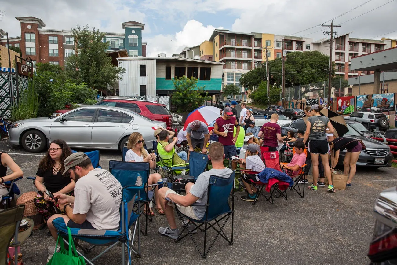 Franklin Barbecue Line