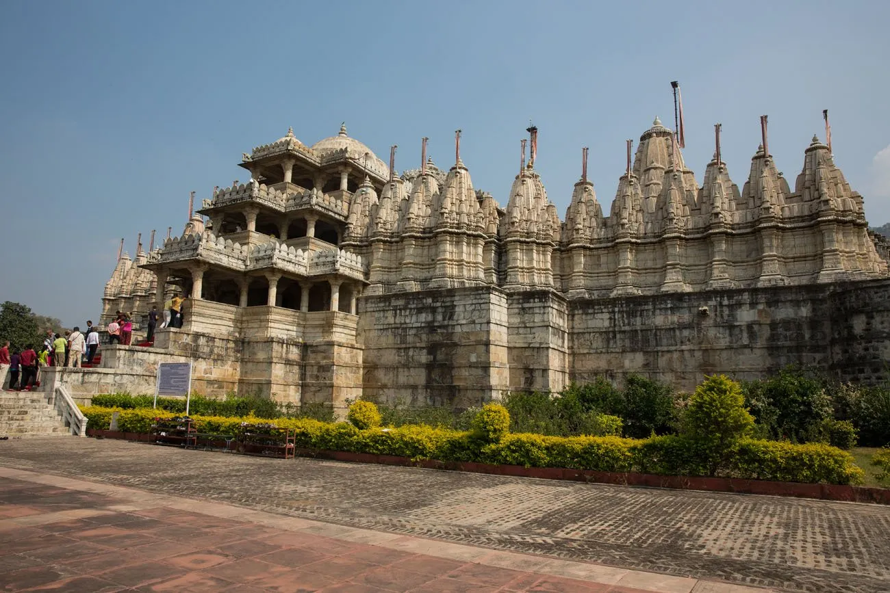 Outside Ranakpur Temple