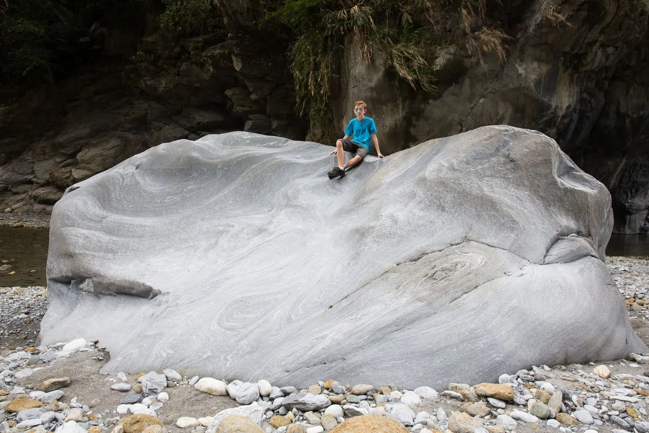 Tyler in Taroko