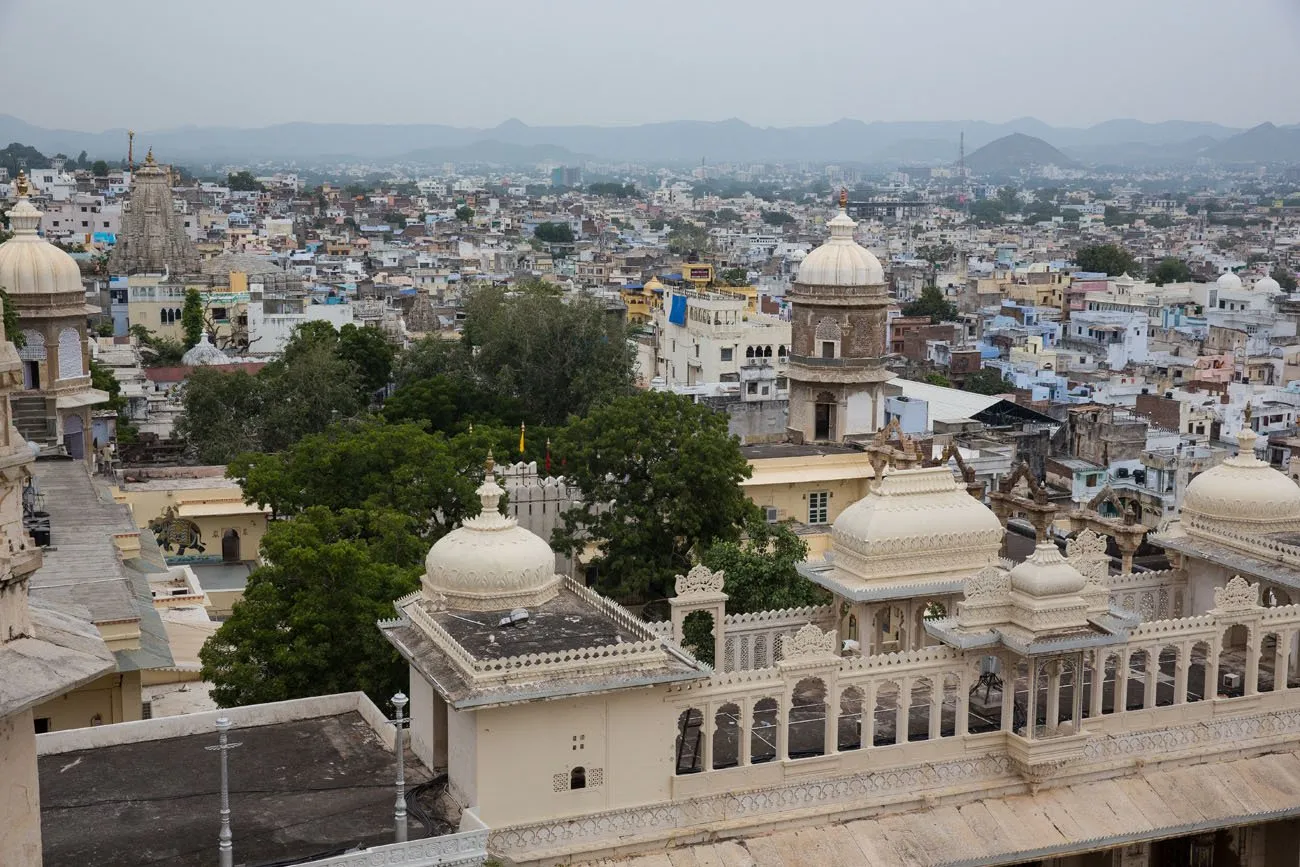 Overlooking Udaipur