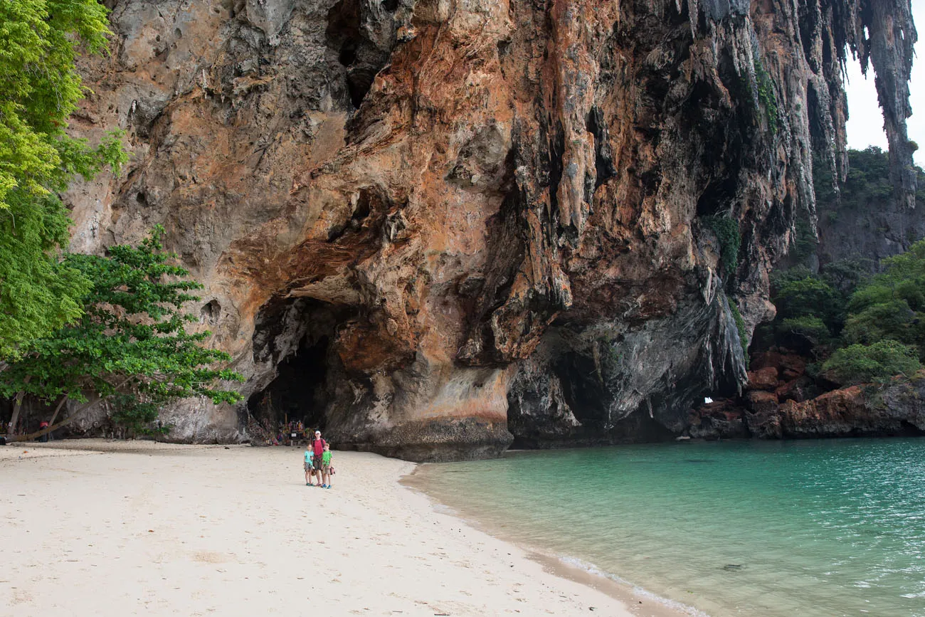 Earth Trekkers on the beach