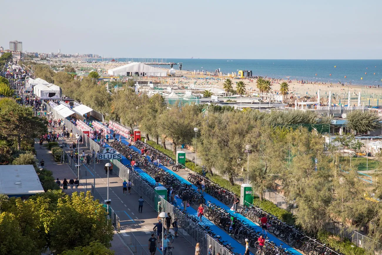 Ironman Italy Transition