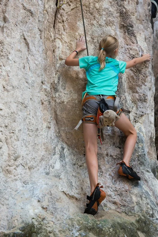 Kara Rock Climbing