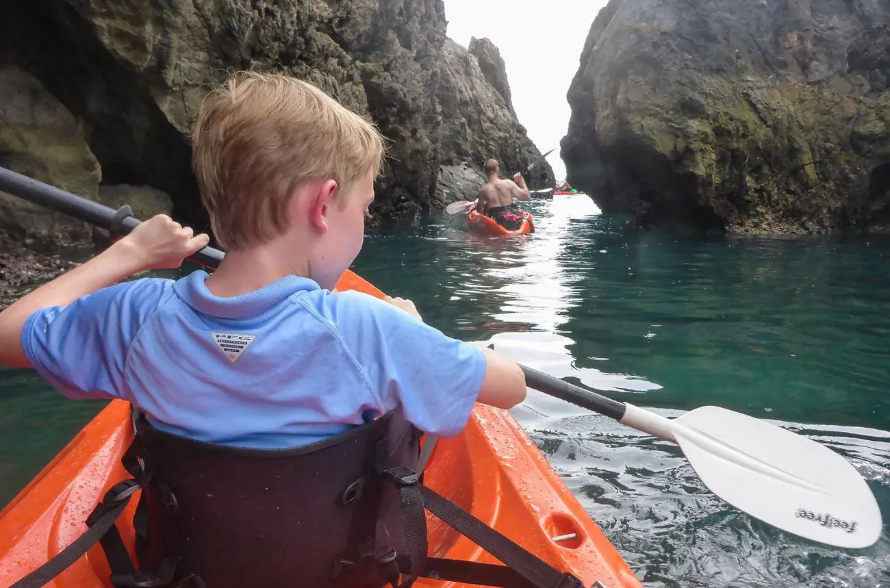 Tyler Kayaking