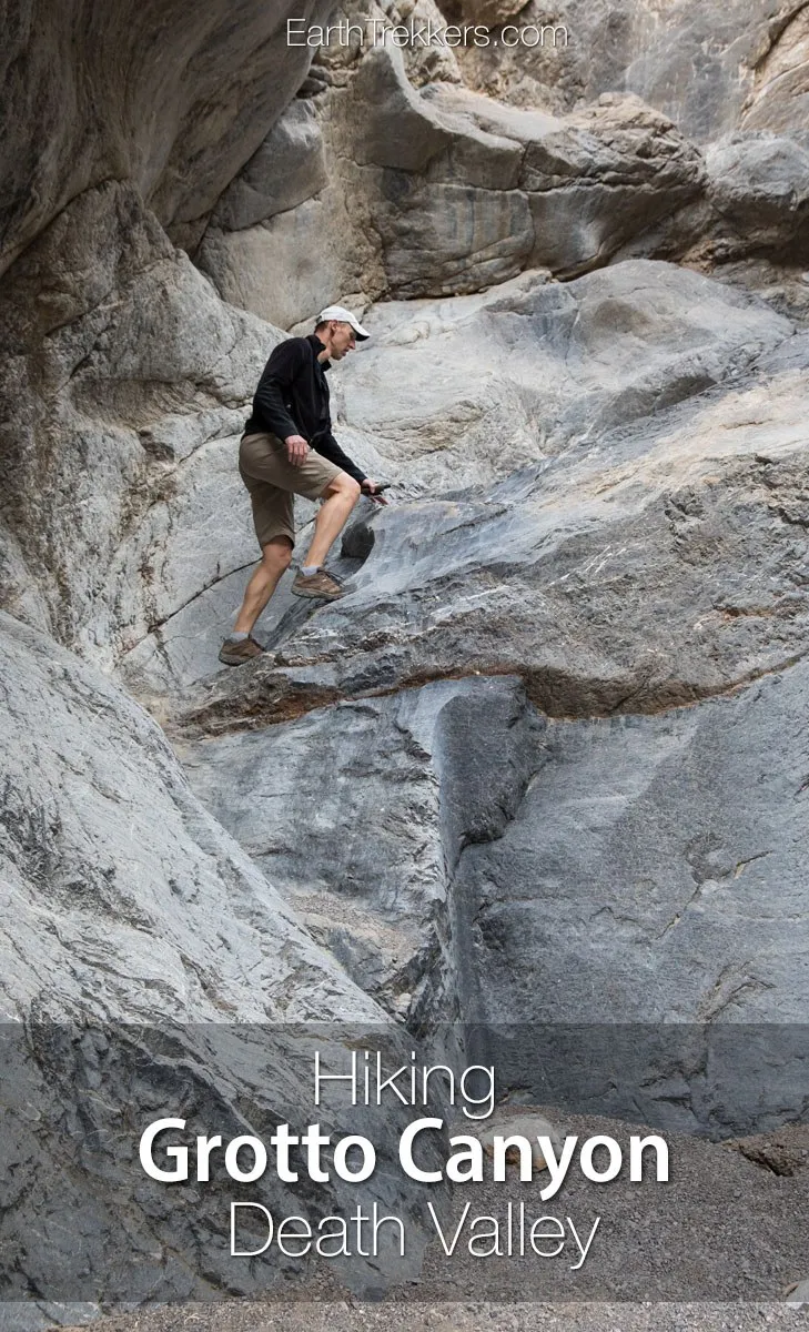 Grotto Canyon Hike Death Valley