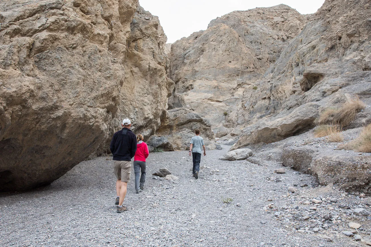 Grotto Canyon Wash