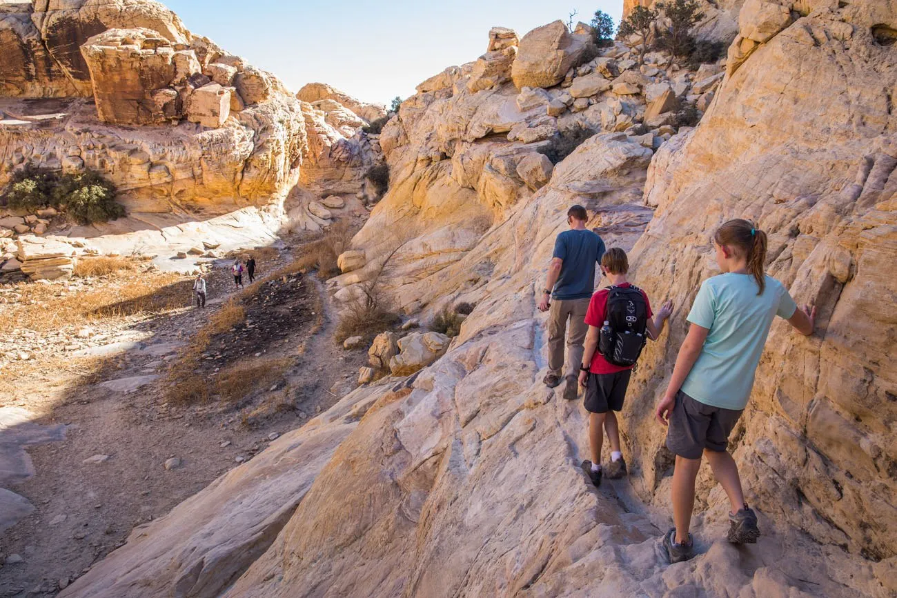 Hiking Red Rock Canyon