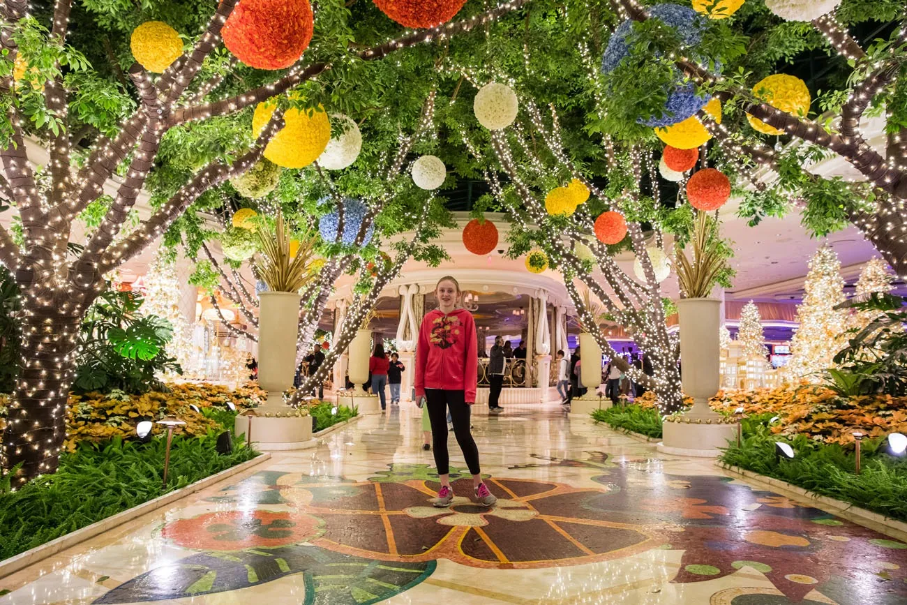 Kara at the Wynn Las Vegas with Teenagers