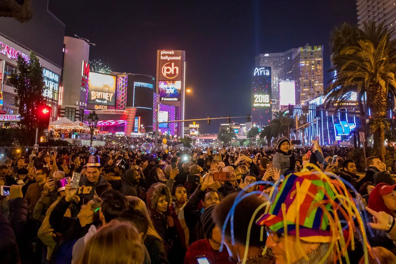 New Years Eve Las Vegas with Teenagers