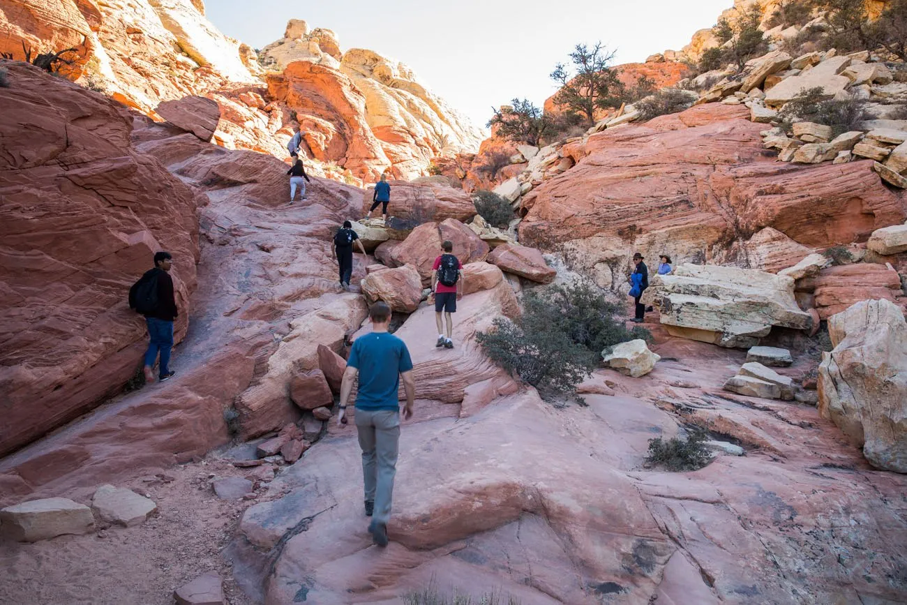 People on the Trail