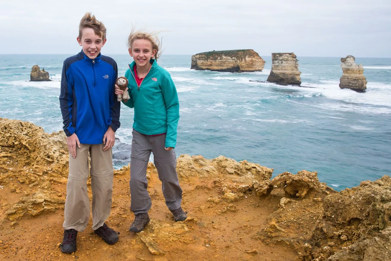 Great Ocean Road with kids