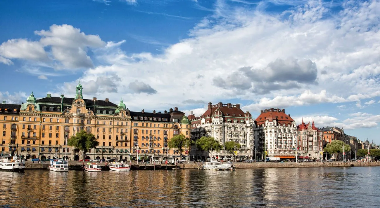 Strandvagen and Diplomat Hotel